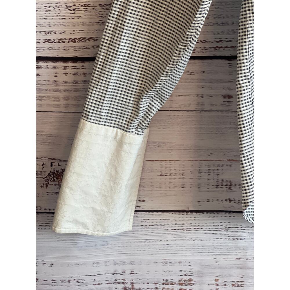 Ted Baker London Archive French
Cuff Stripe Cotton Long Sleeve Black White - Picture 2 of 14